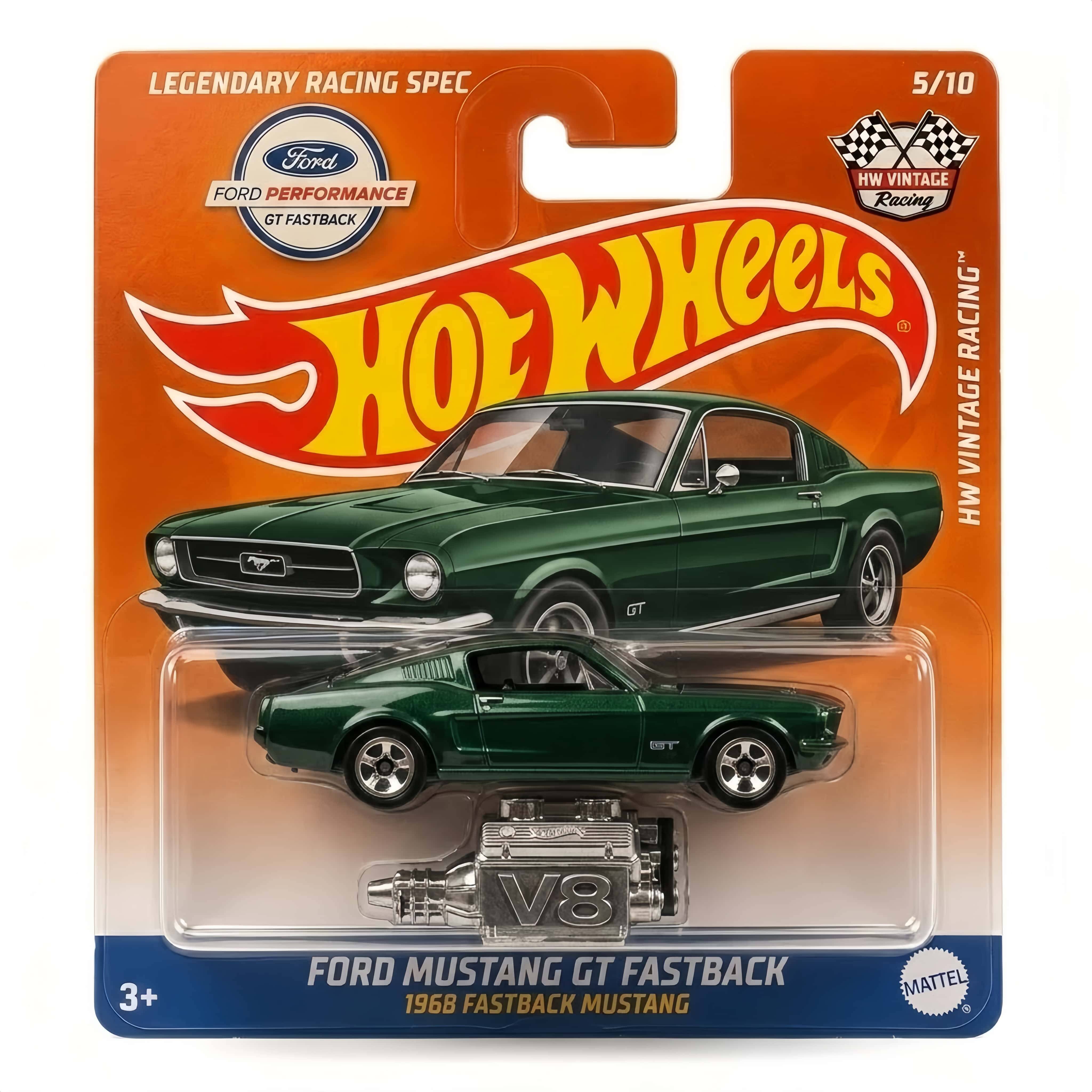 Hot Wheels Legendary Racing Spec Mustang Bundle