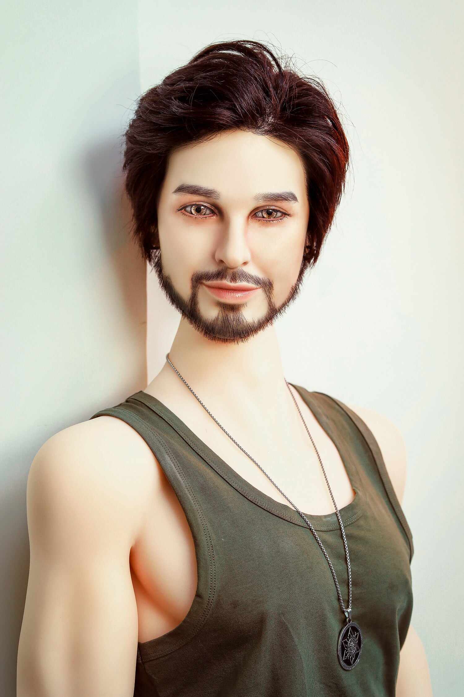 Ambrose 5ft31 / 162cm Silicone Head TPE Body Realistic Hot Male Sex Doll With Abs