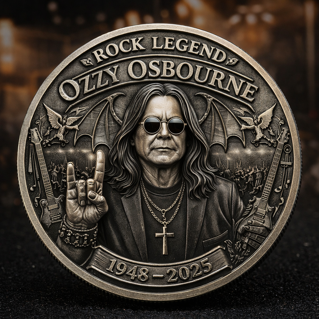 Ozzy The Prince of Darkness Eternal Commemorative Coin