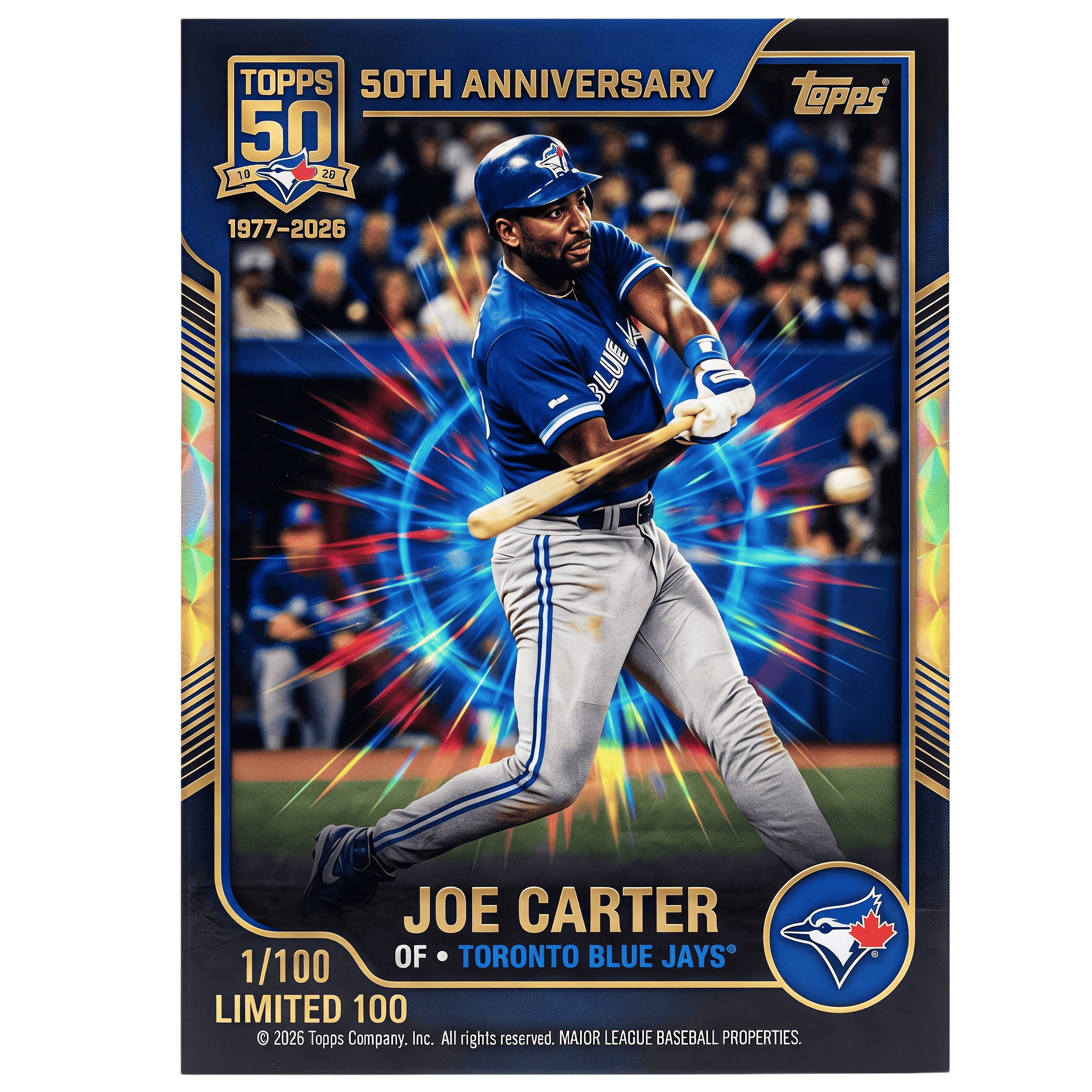 2026 Toronto Blue Jays 50th Anniversary Hobby Box