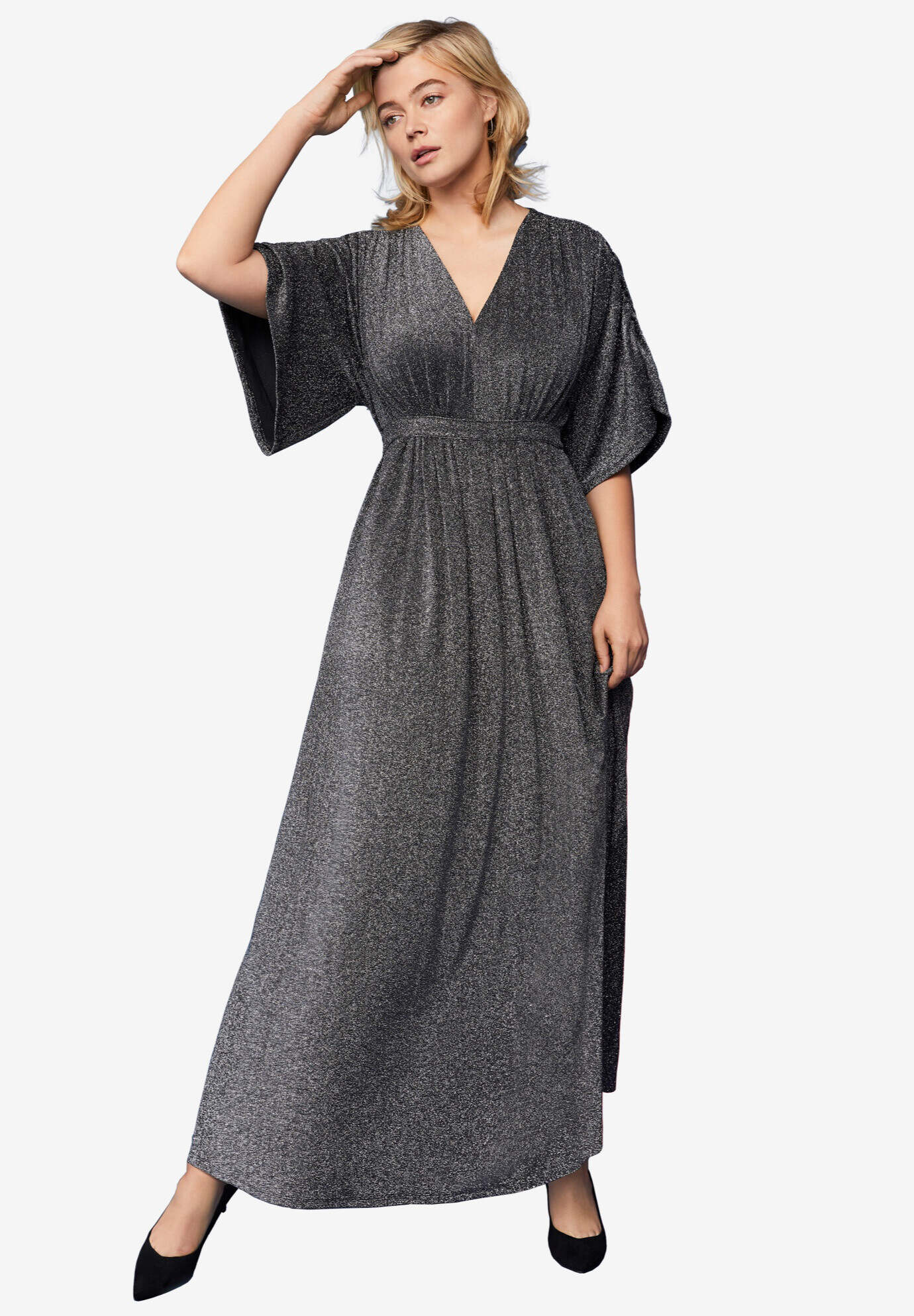 Knit Tie-Back Maxi