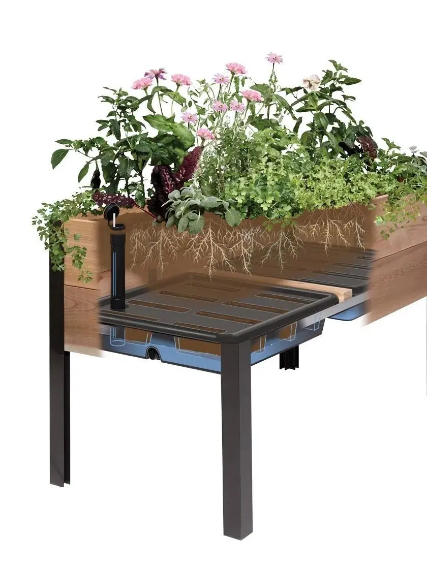 🎍Heavy Duty Standing Garden Planters for ❤️(2' x 8' )