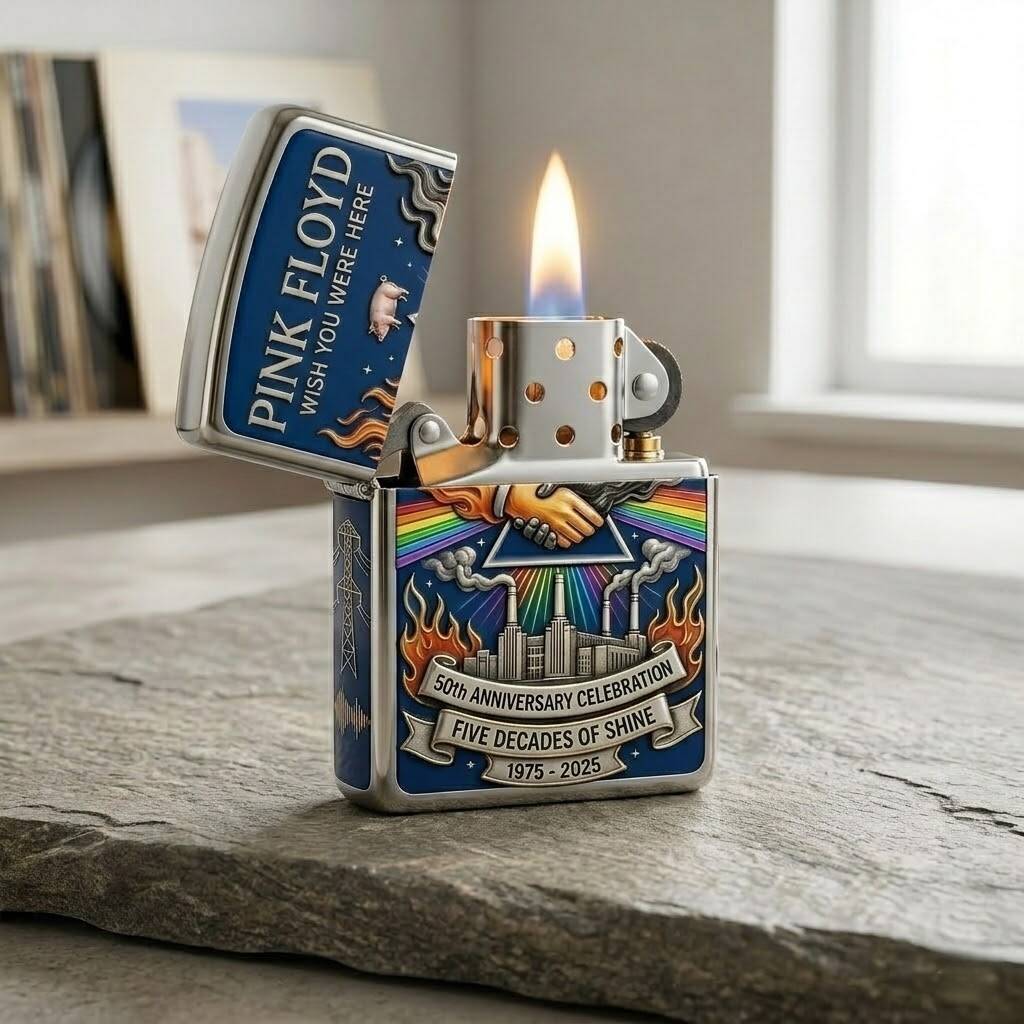 🎸 Pink Floyd 50th Anniversary: “May You Be Here” — The Flame of Legacy Lighter 🔥