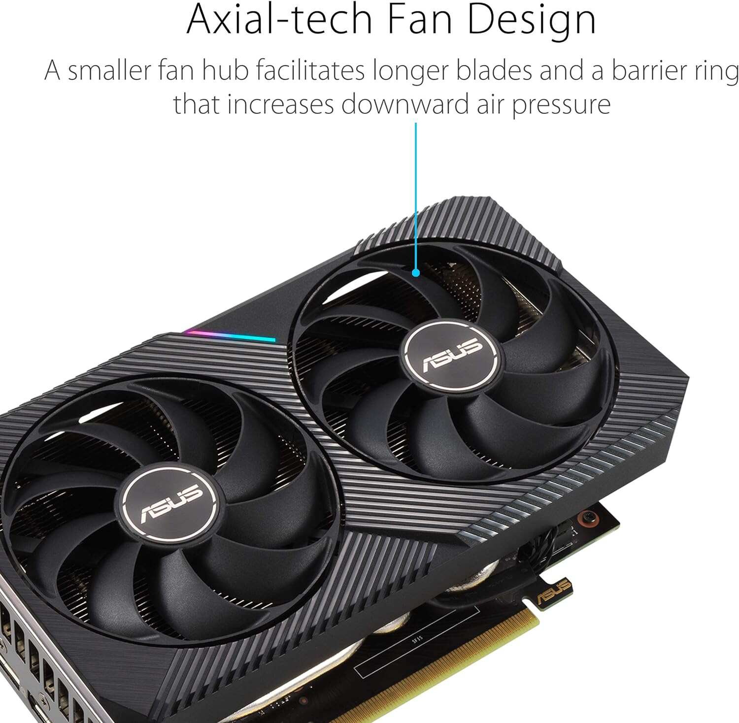 ASUS ROG Strix GeForce RTX™ 4060 OC Edition Gaming Graphics Card (PCIe 4.0, 8GB GDDR6, DLSS 3, HDMI 2.1a, DisplayPort 1.4a, Axial-tech Fan Design, Aura Sync, 0dB Technology)
