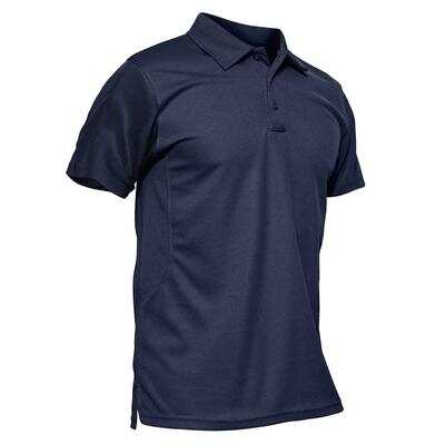 Men's Polo Shirt Quick Dry Performance Short Sleeve