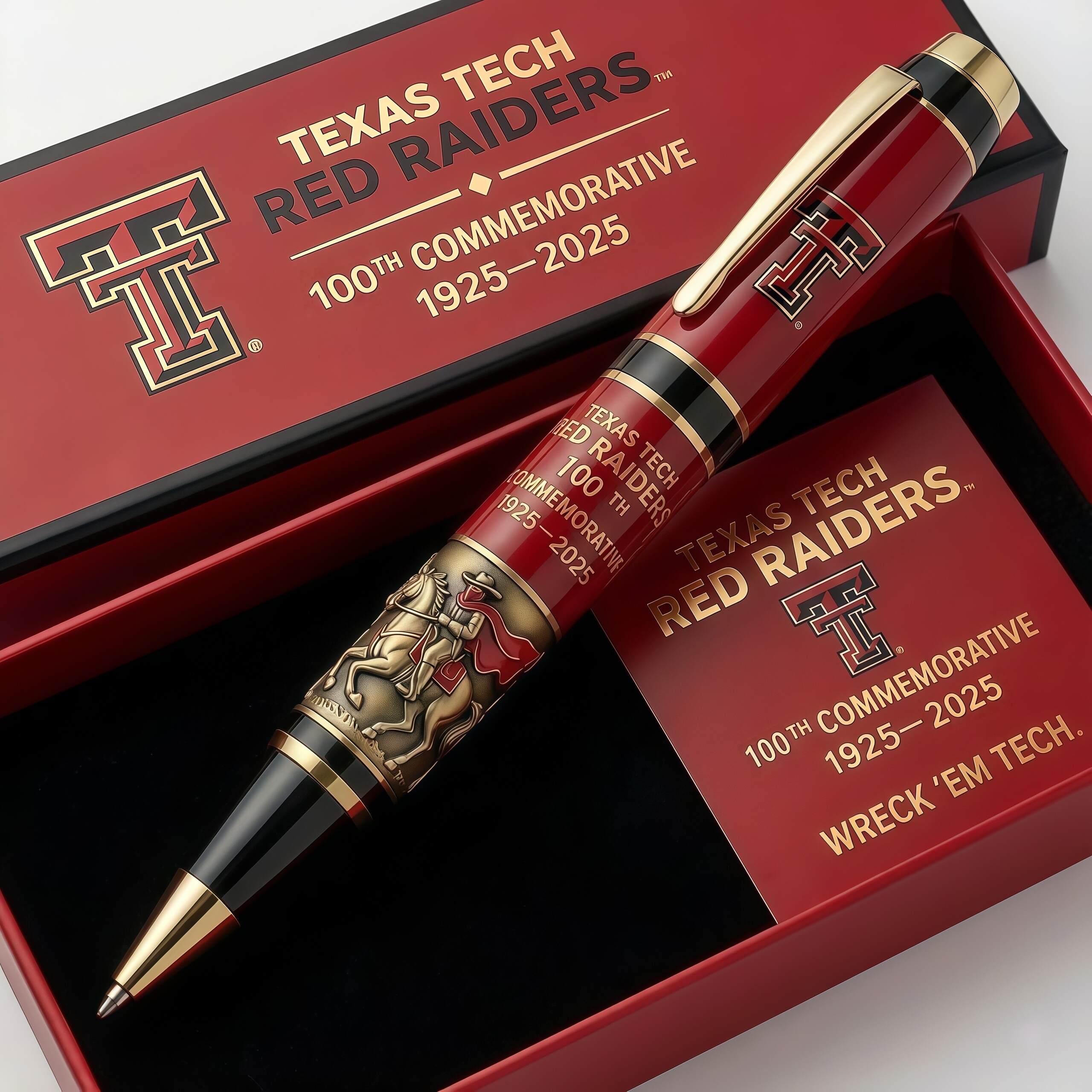 Texas Tech Red Raiders 100th Anniversary Commemorative Pen