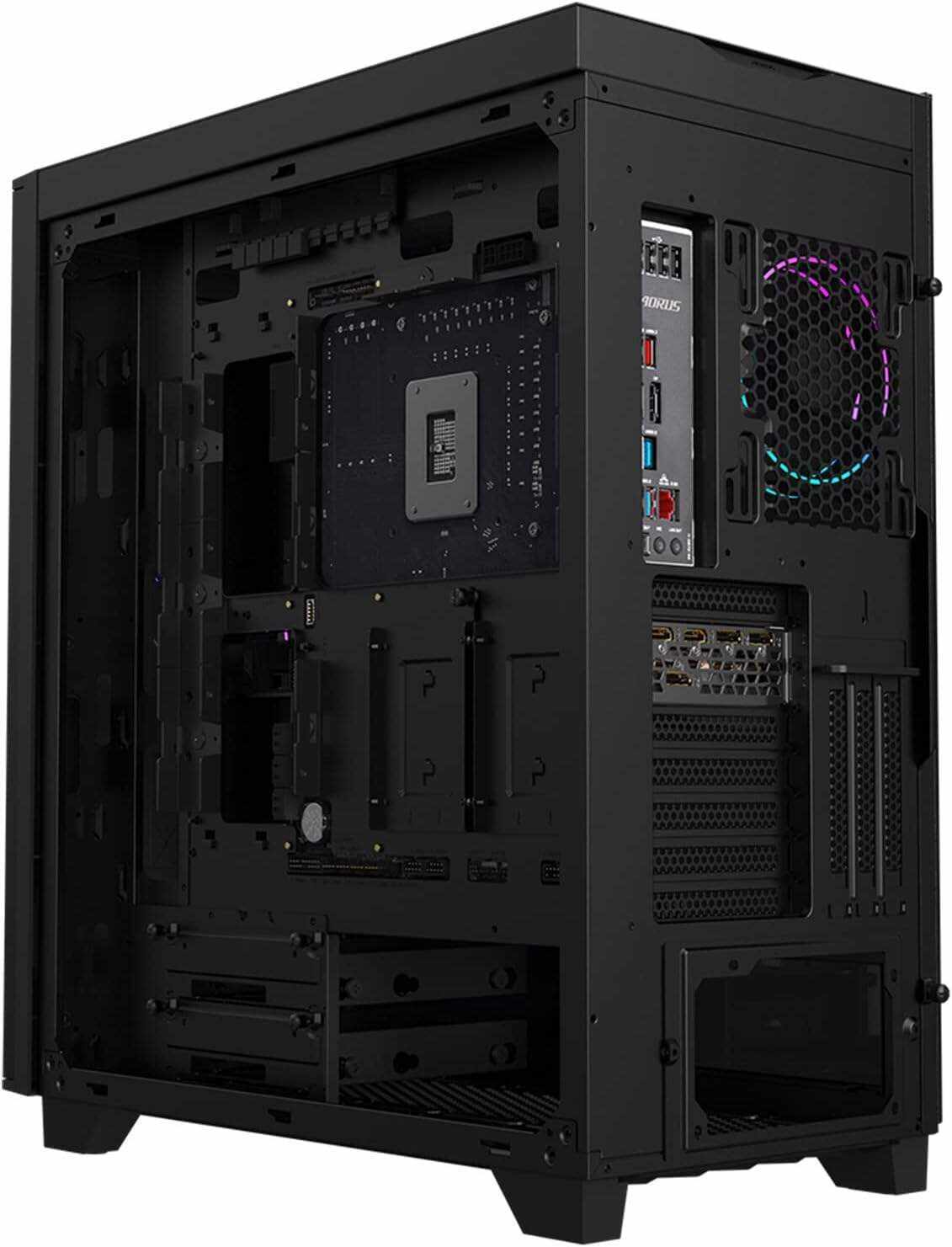 Project Stealth DIY PC Kit (Z690 AORUS Elite Stealth, NVIDIA GeForce RTX 3070 Gaming OC 8G Stealth, AORUS C300G Stealth) - GB-Stealth Combo IN2181