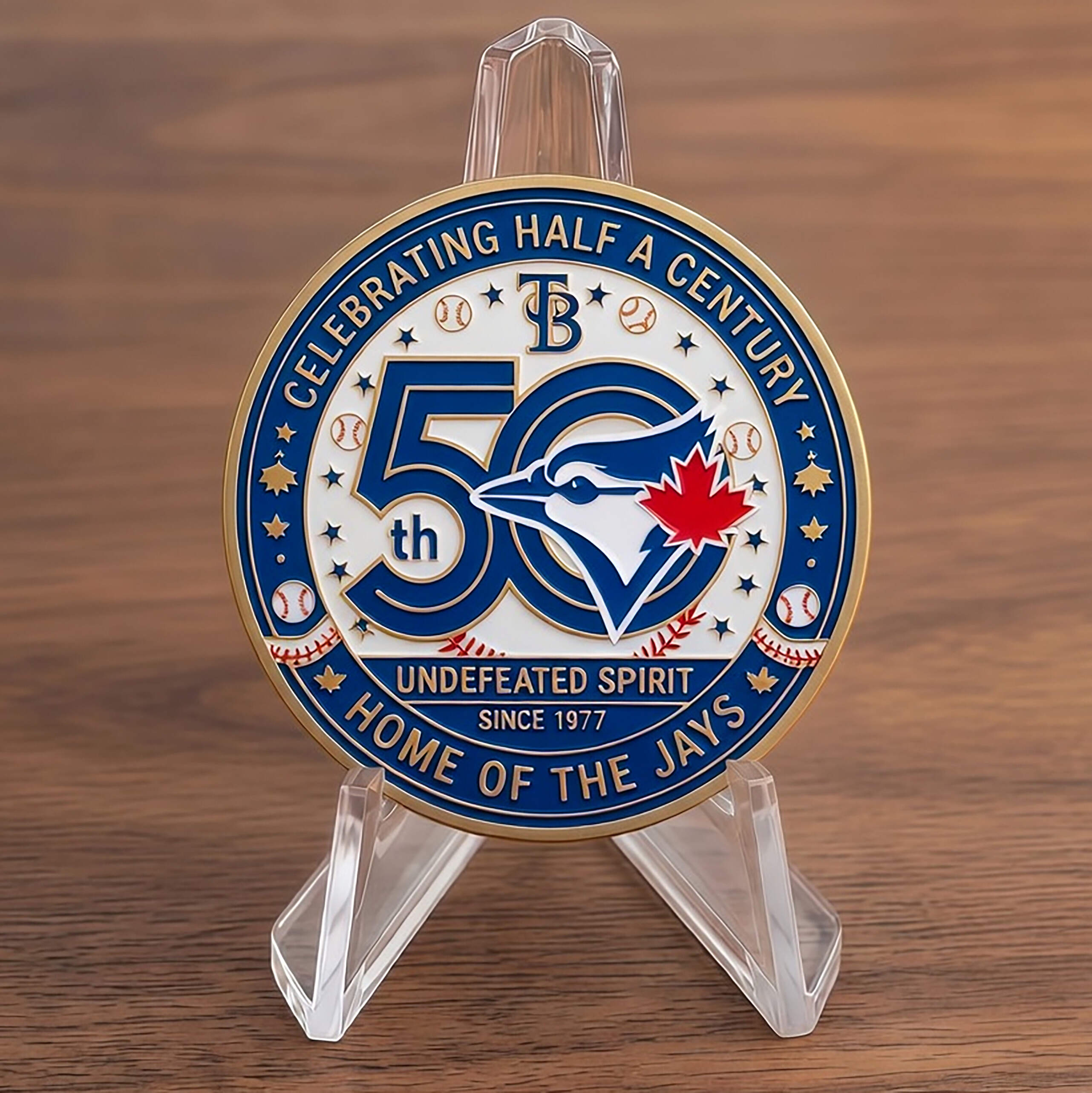Toronto Blue Jays 50th Anniversary Season Commemorative Coin