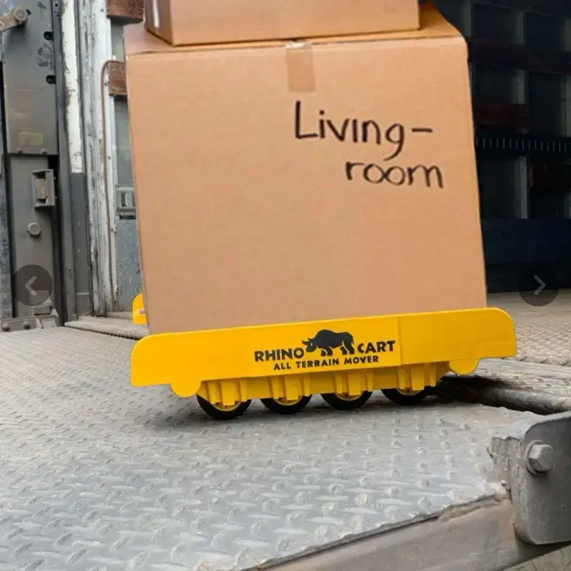 All-Terrain Heavy Duty Moving Dolly with Wheels for Appliance Transport