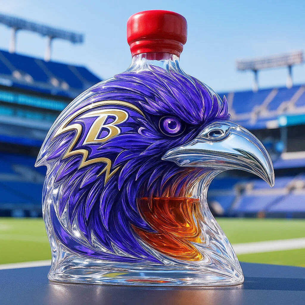Baltimore Ravens Limited Edition Whisky Bottle