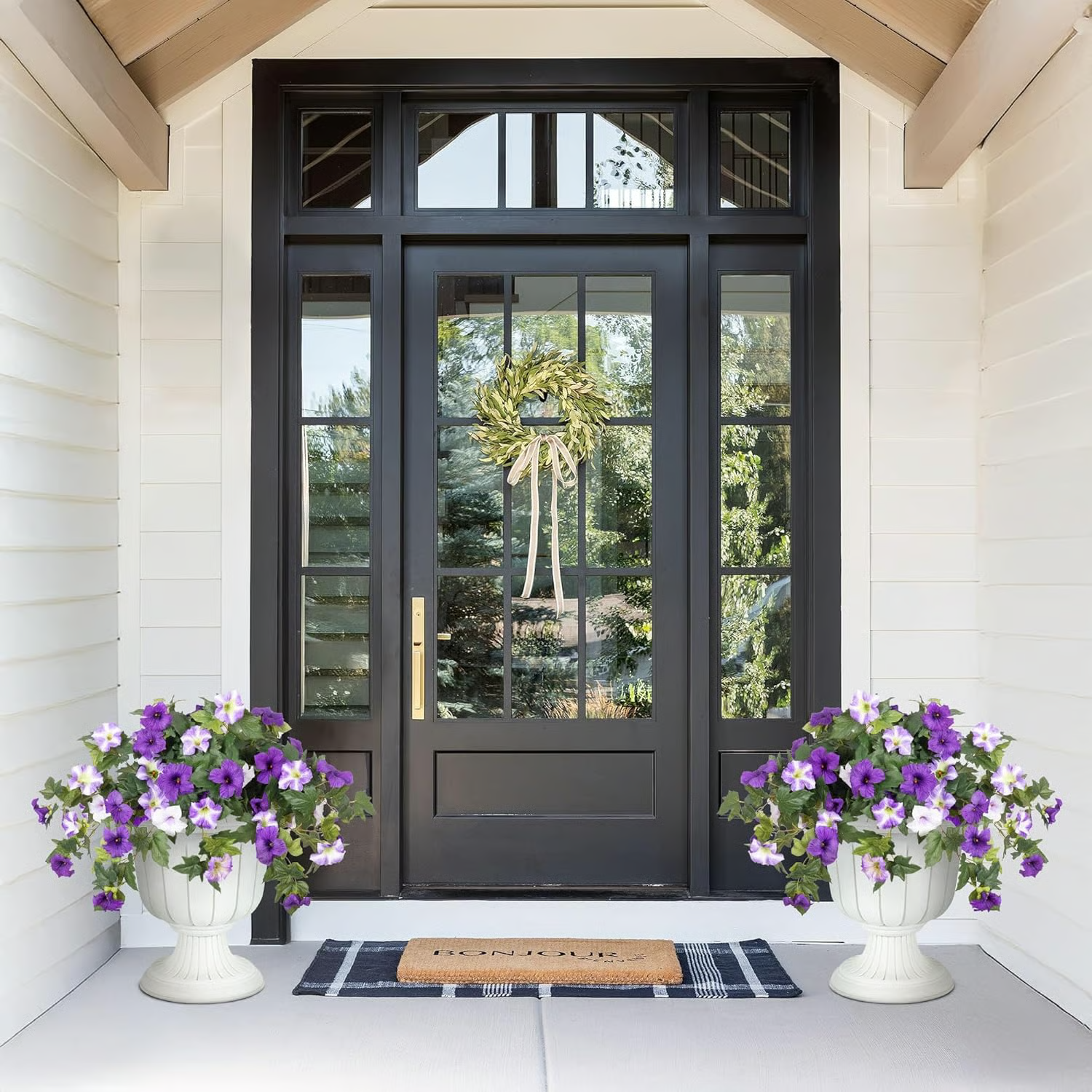 🔥Spring Faux Petunias Silk Flower UV Resistant No Fade Floral