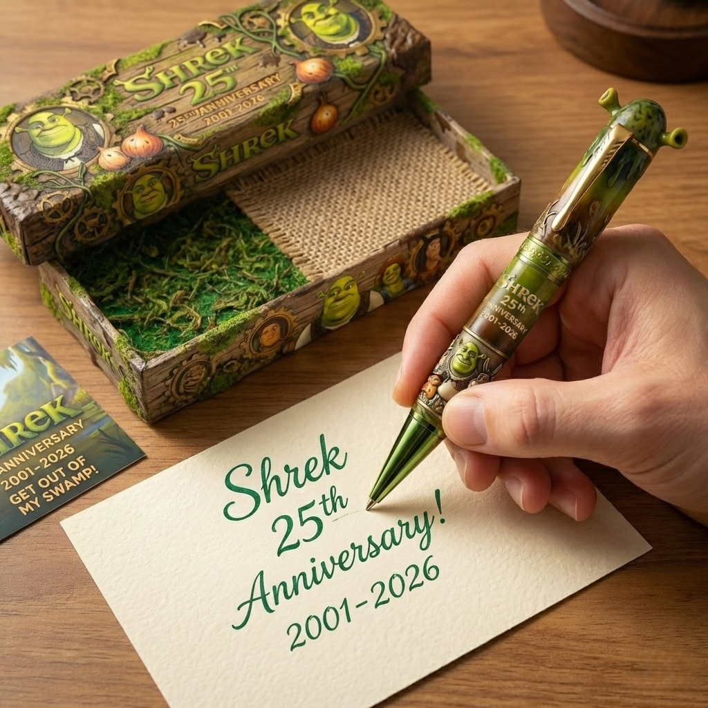 Shrek 25th Anniversary Commemorative Pen