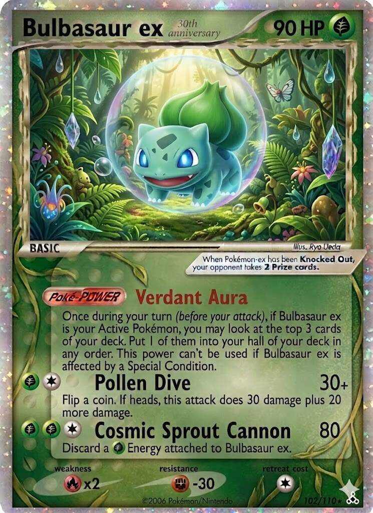 Pokémon 30th Anniversary TCG Cards