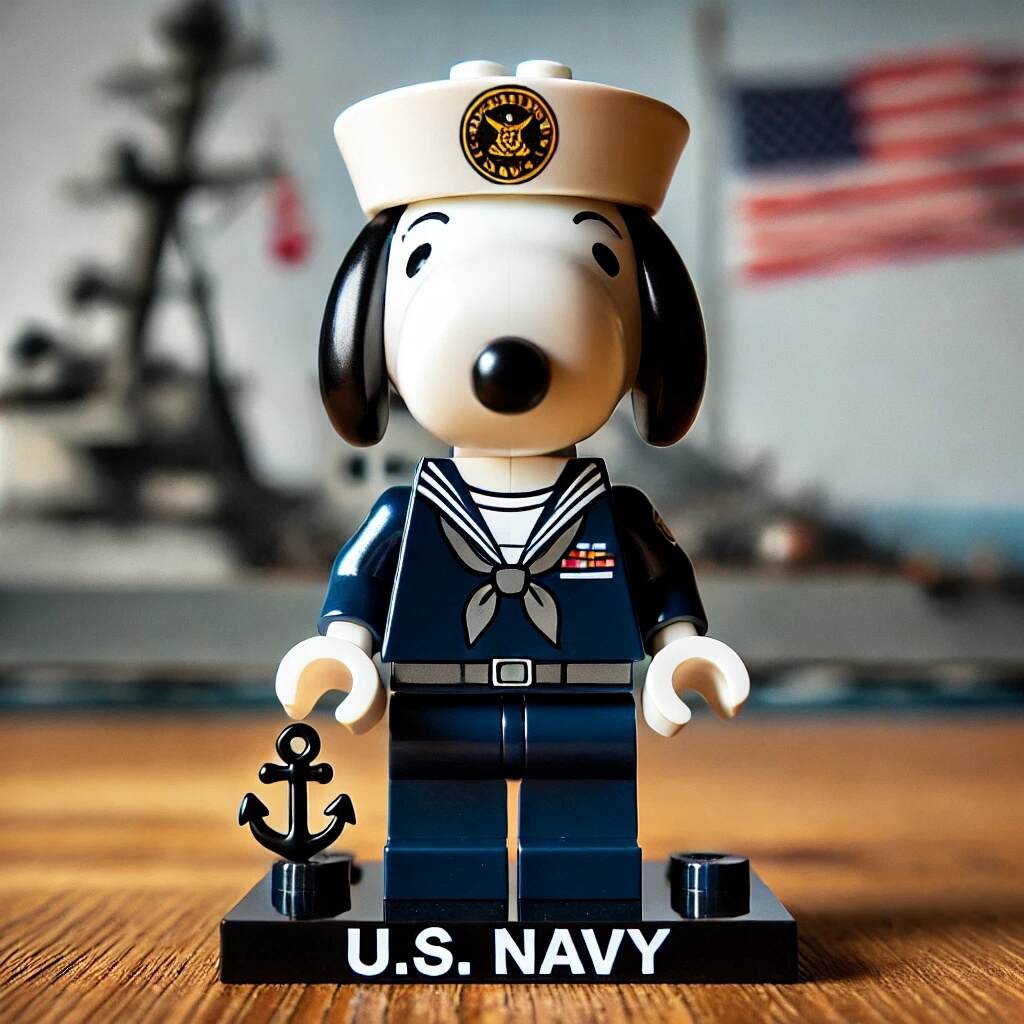 Snoopy Army Minifigure