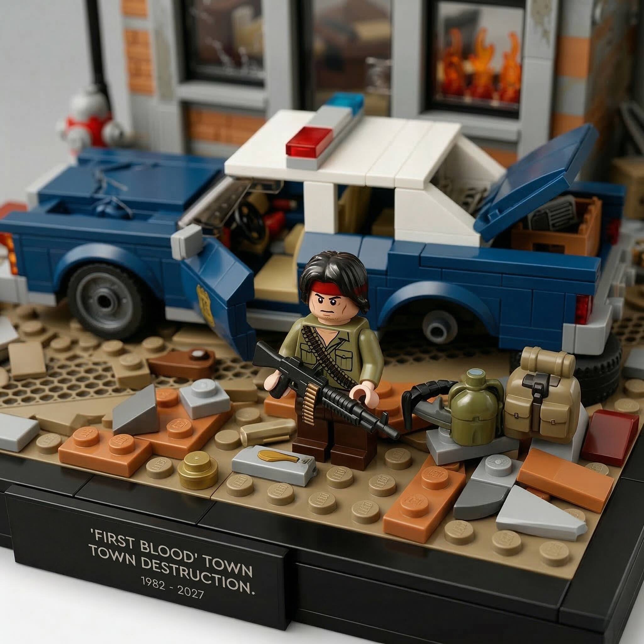 First Blood – 45th Anniversary Collector Edition Brick Set