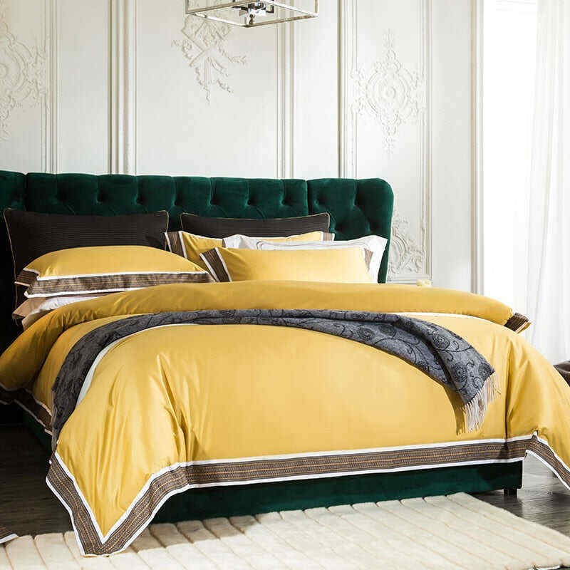 Fezaran Silky Soft Egyptian Cotton Duvet Cover Set