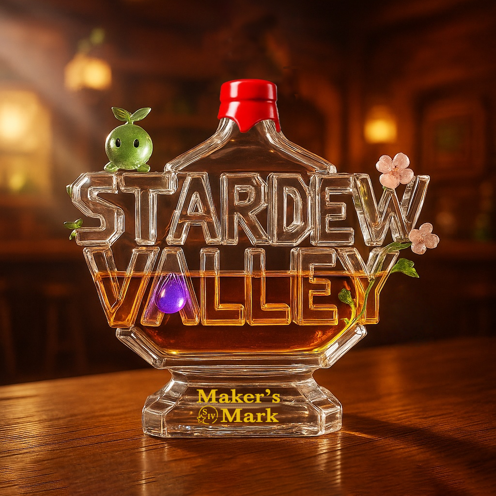 Stardew Valley Whiskey Bottle