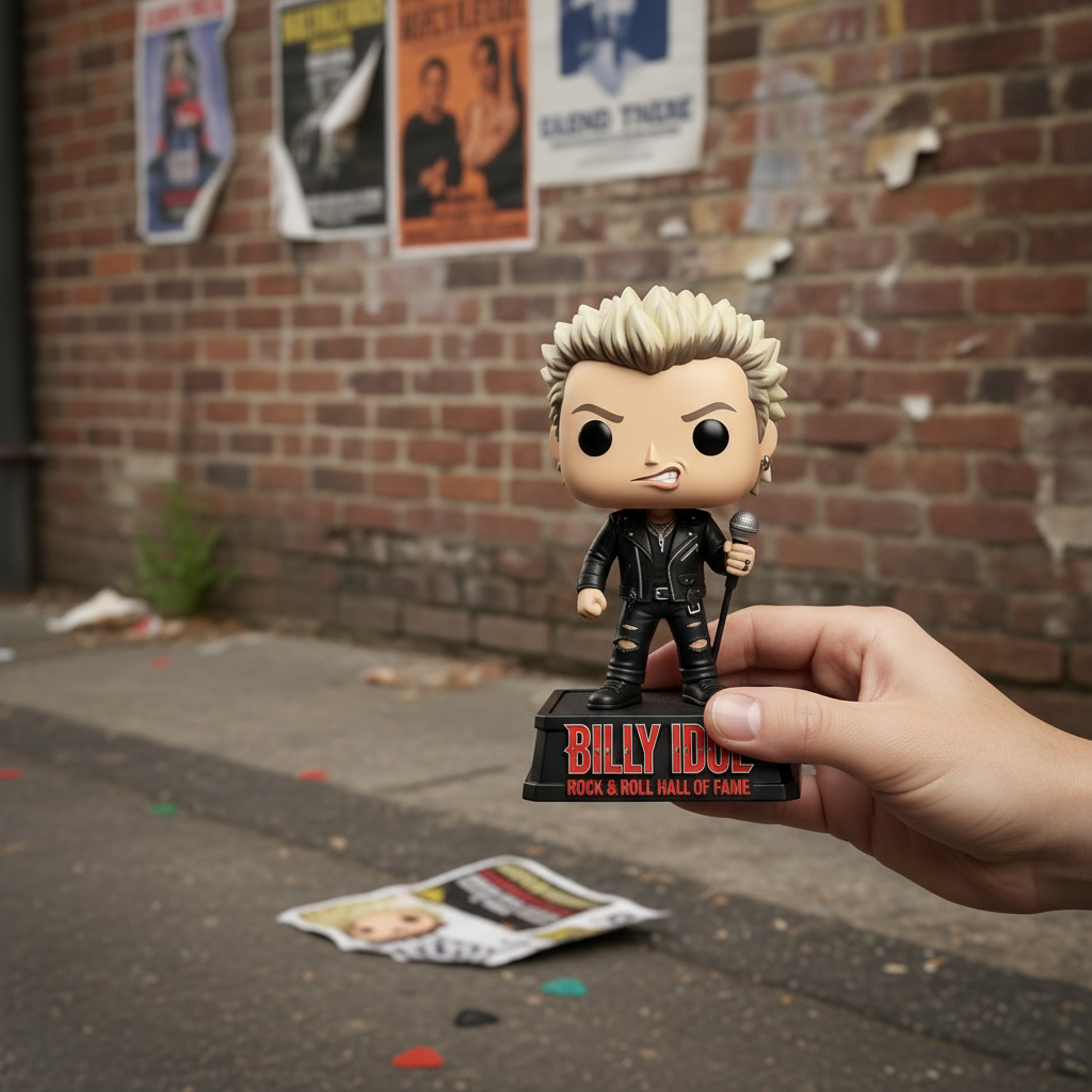 Billy Idol 2026 Rock & Roll Hall of Fame Inductee Commemorative POP! Figure