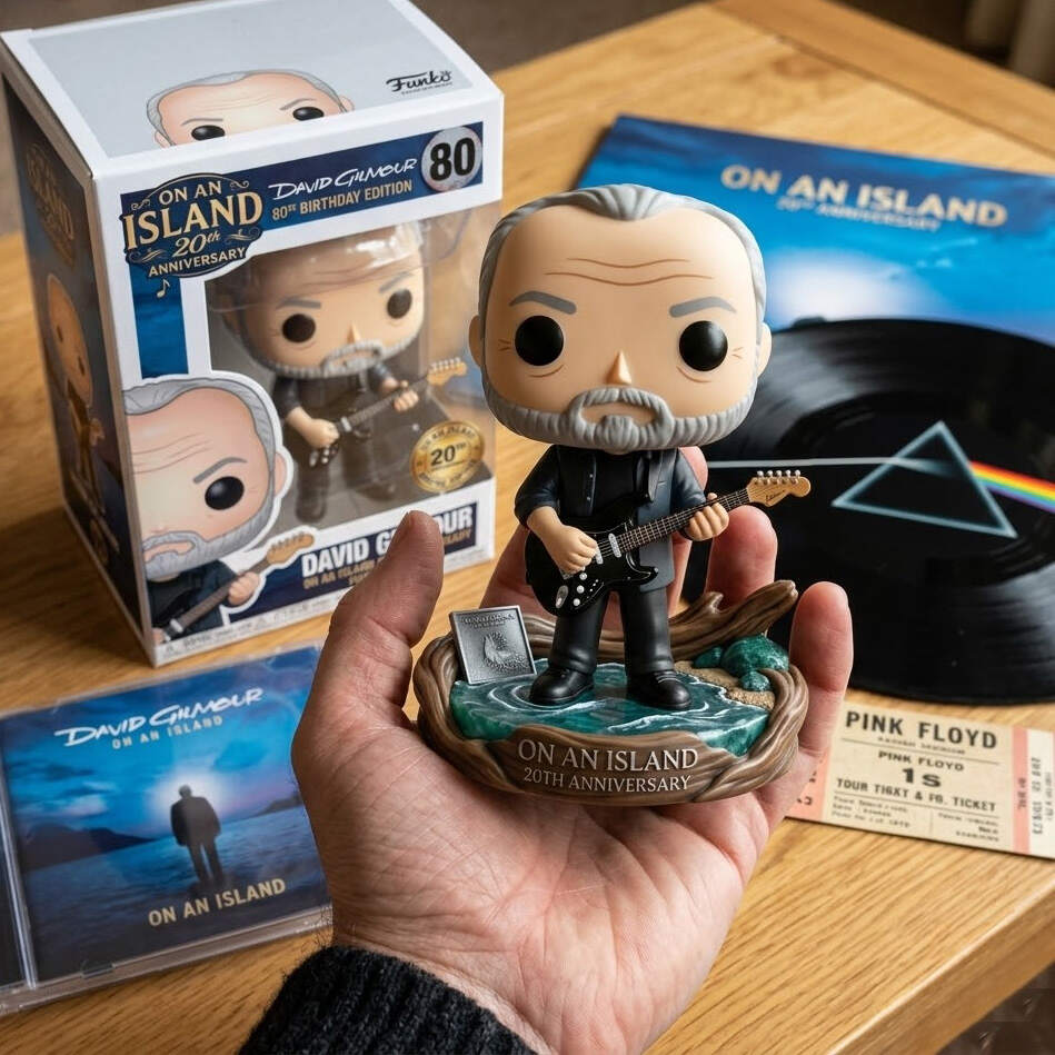 🎸 David Gilmour “On An Island” 20th Anniversary POP！ Figure