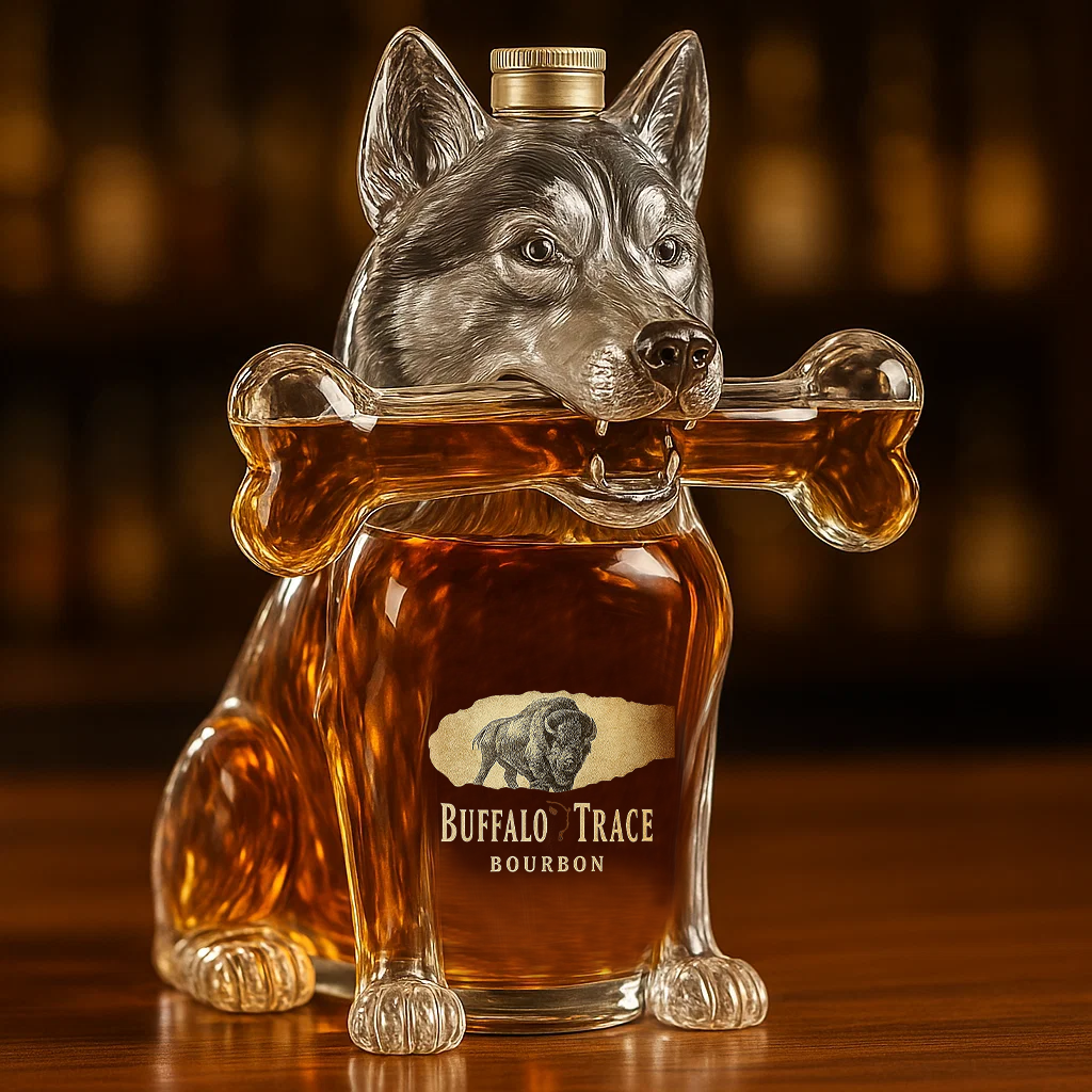 Husky Whiskey Bottle