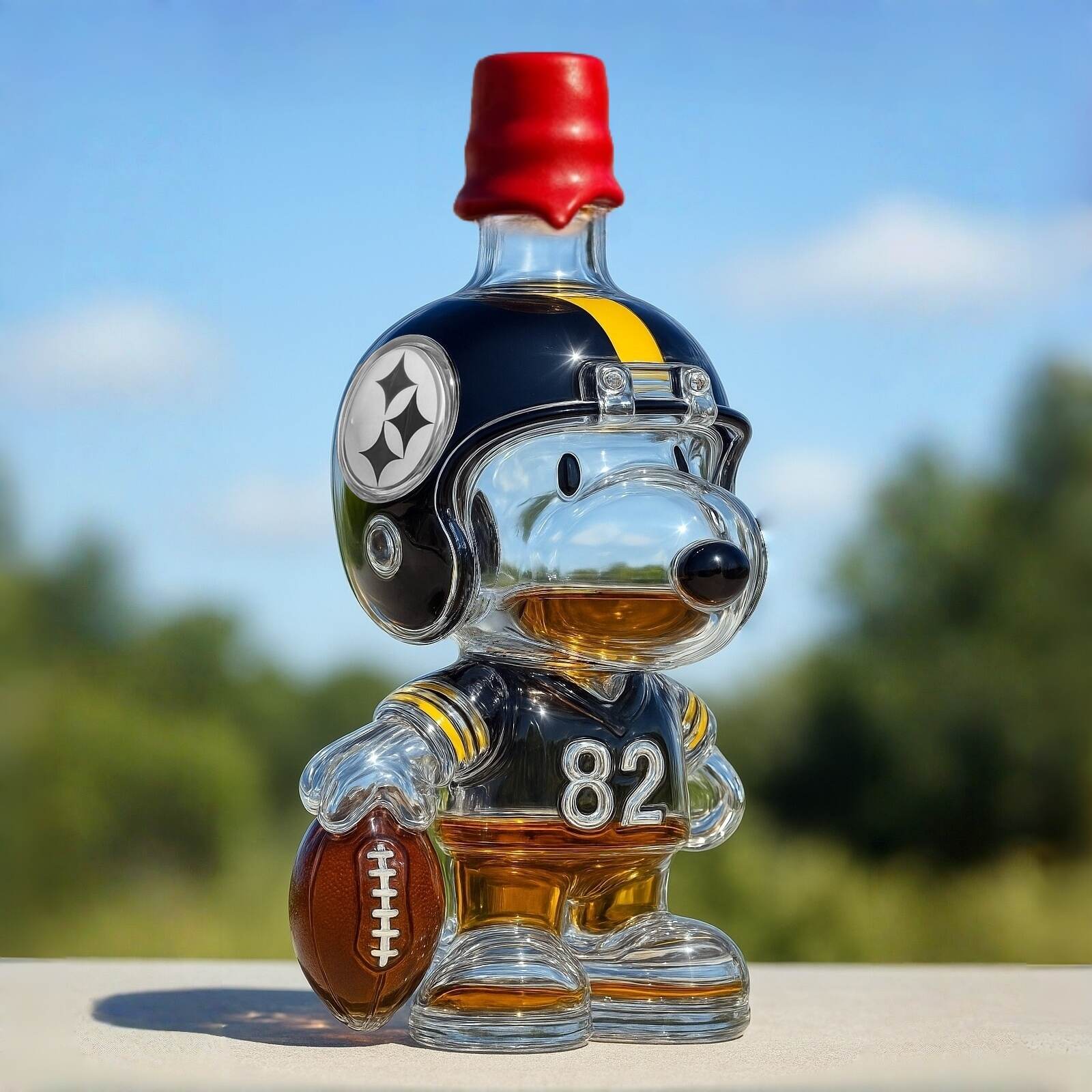 Steelers SNP Whiskey Bottle