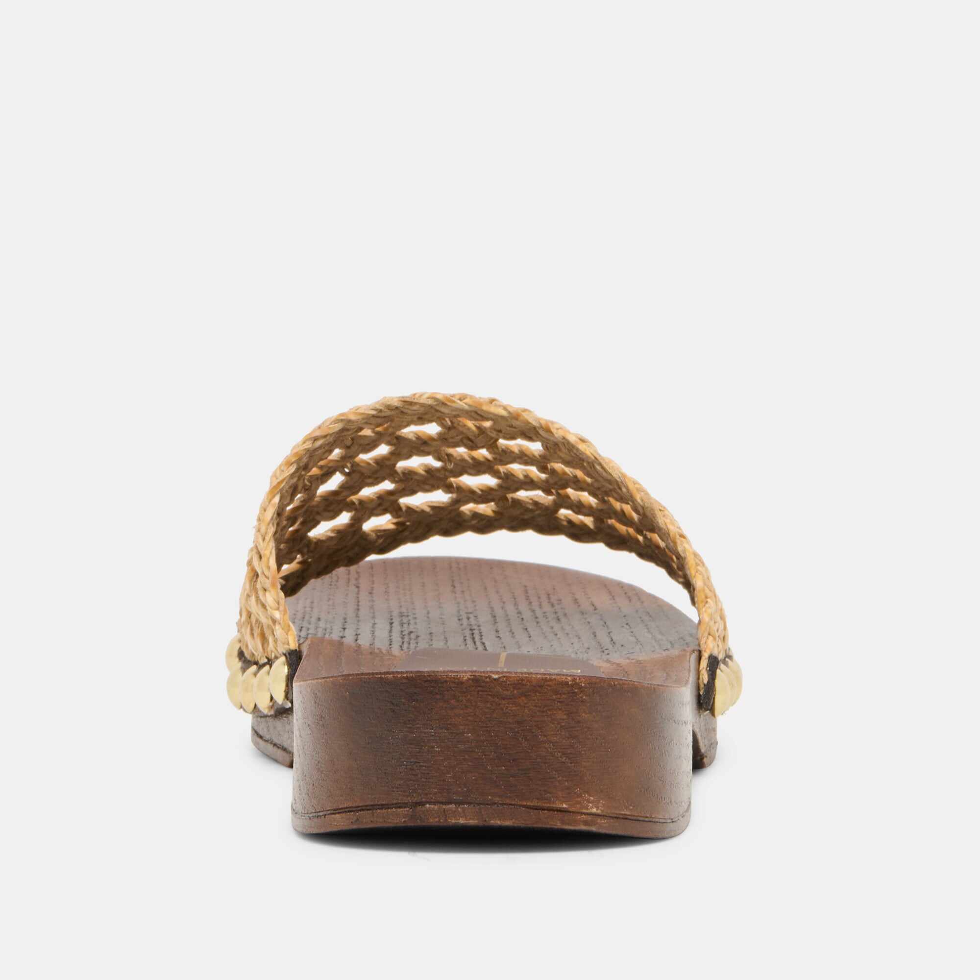 SADIE SANDALS TAN RAFFIA