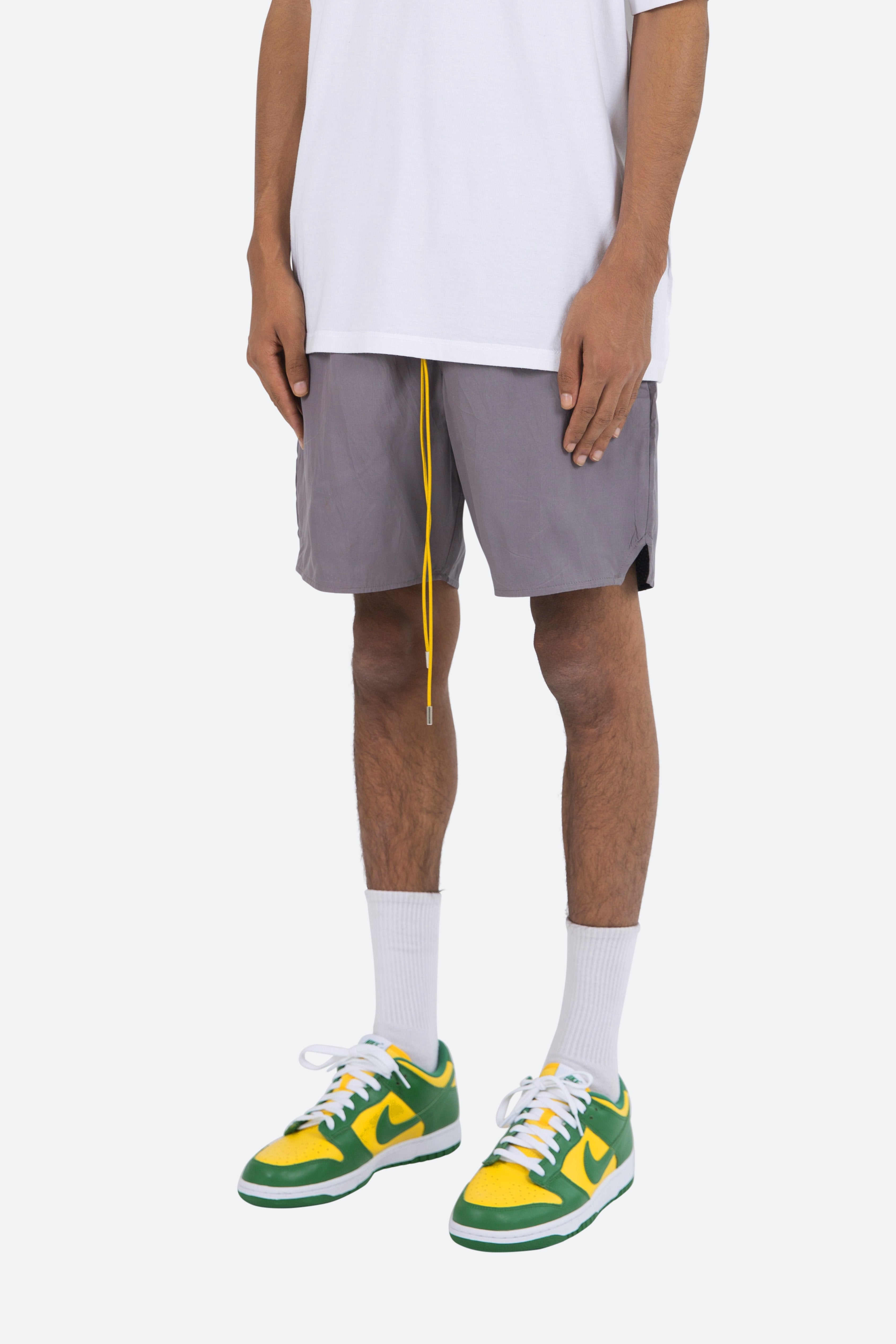 Nylon Walking Shorts - Charcoal Grey