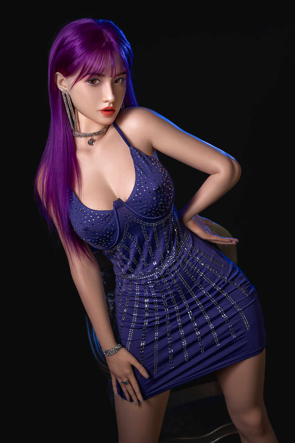 Cecilia 5ft41 /165cm #644 Full Size Silicone Realistic Sexy Sex Doll For Blowjob