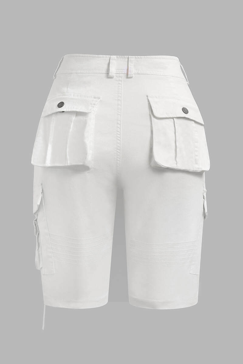 New Hot 2025🔥Stretch cargo shorts with flap pockets design