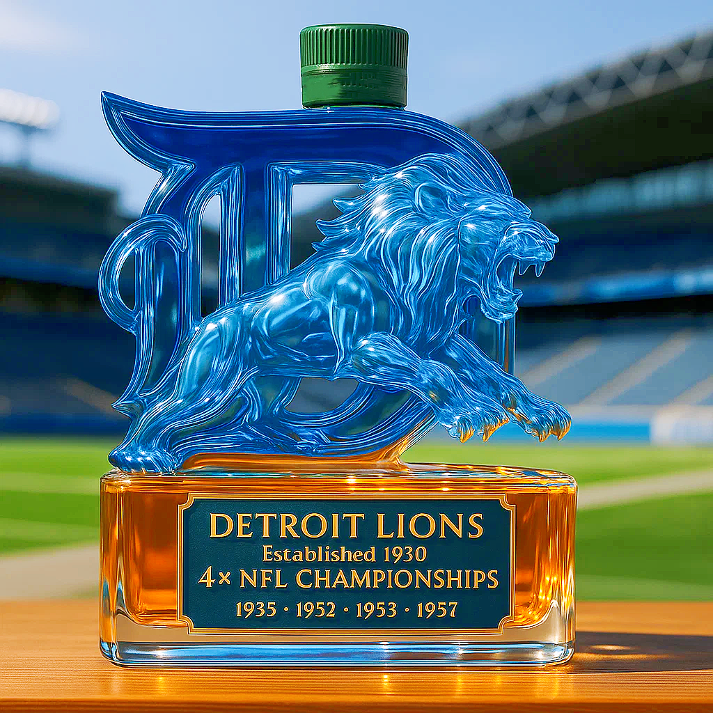 复制Detroit Proud Legacy Whiskey Bottle