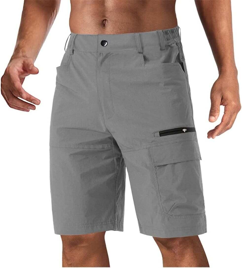 Spring Sale🎁Men's Summer Lightweight Quick-Dry Work Shorts(Pockets on both the front and back)