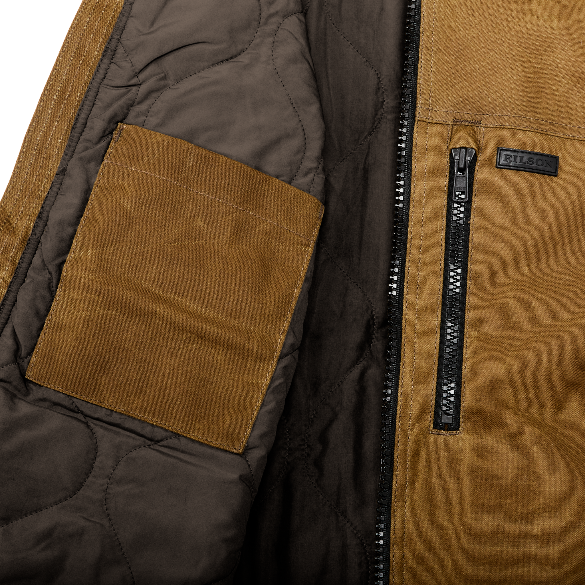 Tin Cloth Primaloft® Jacket - Dark Tan 2