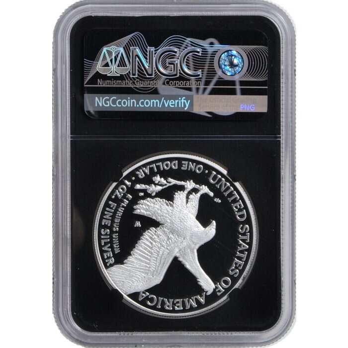 Complete Six Coin Set of Every Advance Release Silver Eagle - Cabral Signatures