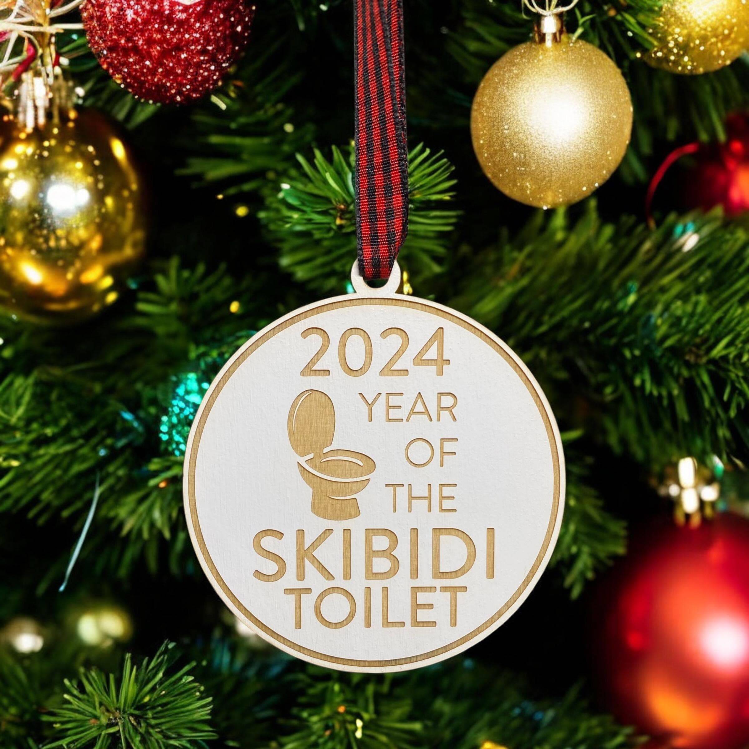 Skibidi Toilet Ornament