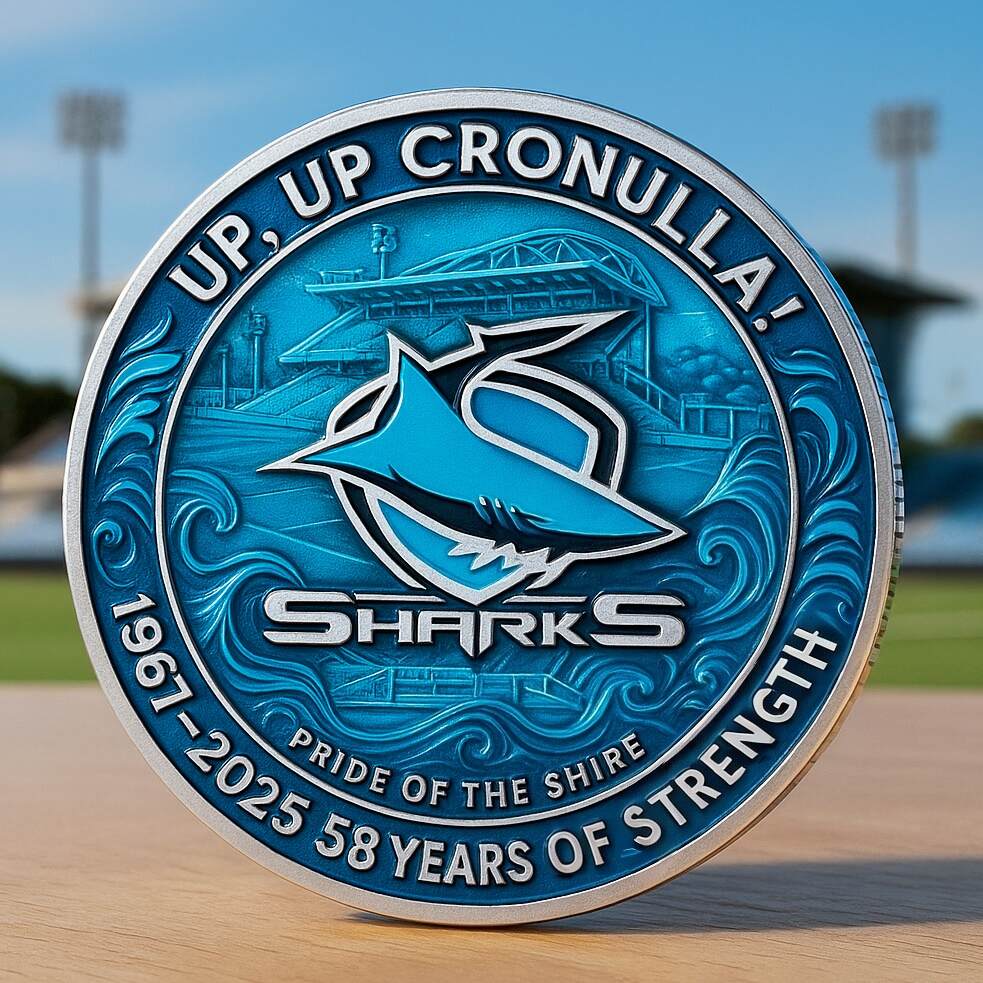 THE Sharks 58th Anniversary Commemorative Coin