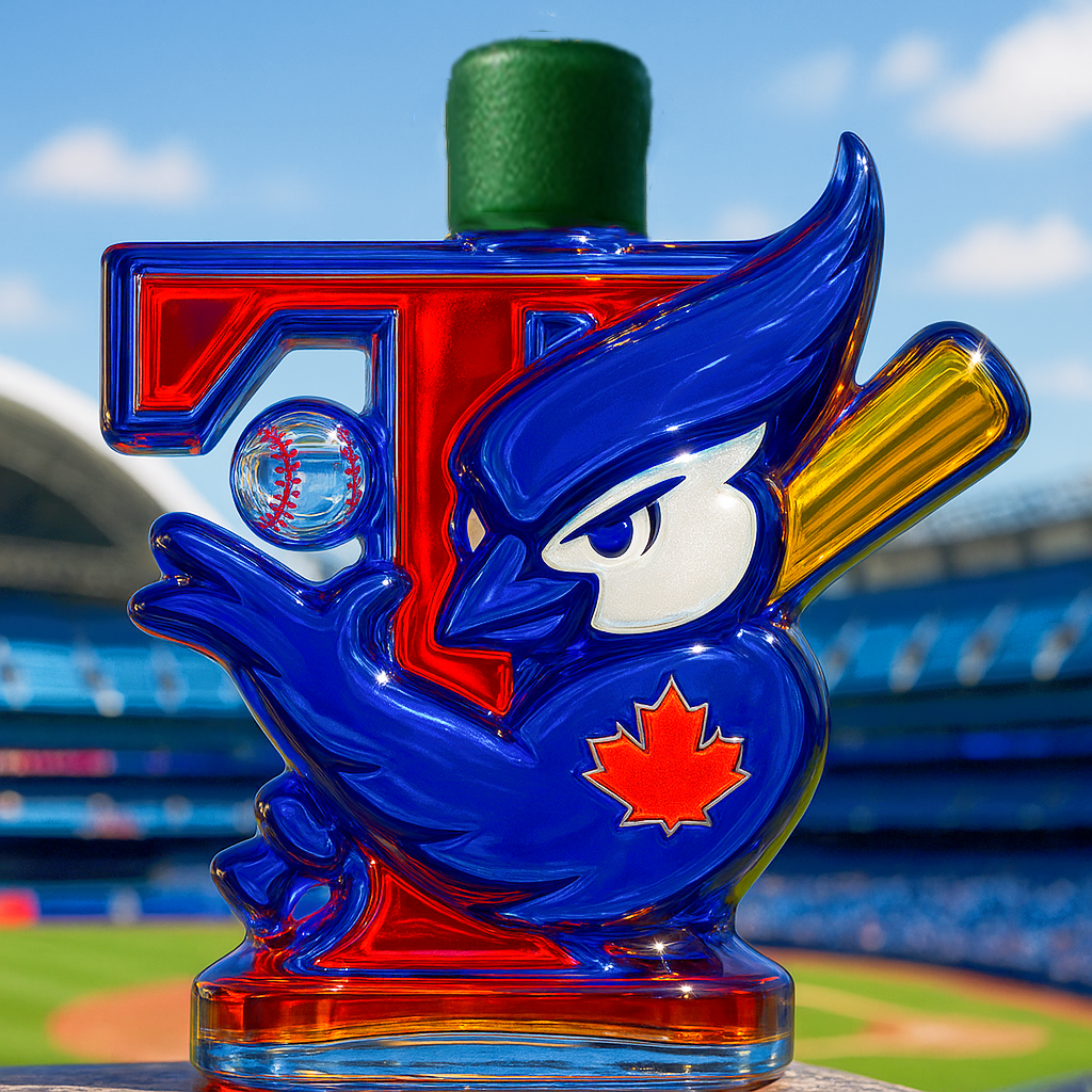 Blue Jays Limited Edition Whiskey Bottle