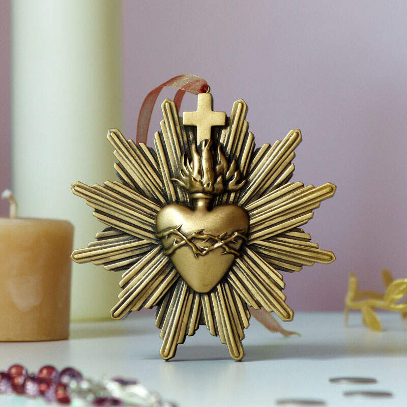 Sacred Heart of Jesus Ornament