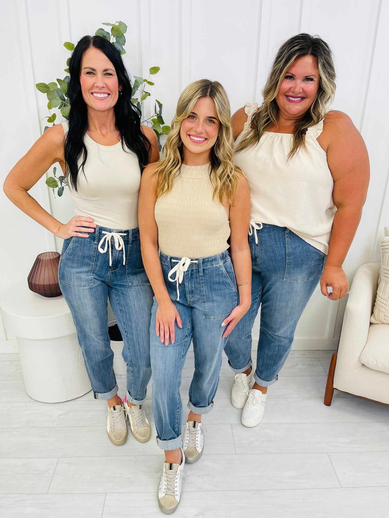 MARKDOWNS! Joggers REG/CURVY Jog It Out Denim Joggers RESTOCK!