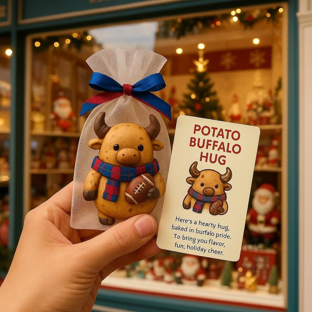 Buffalo Hug – Fan Colors Holiday Edition