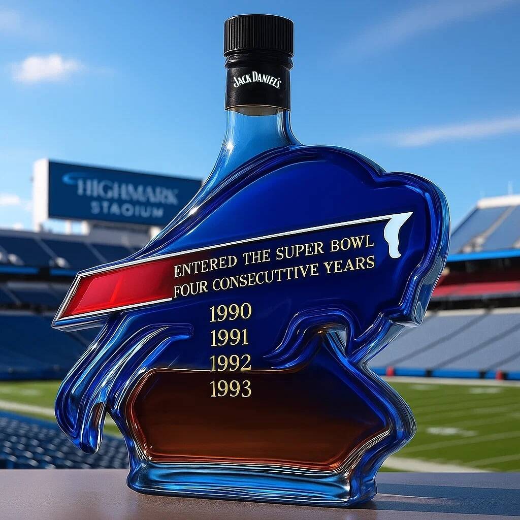 Uncrowned King Buffalo Bill Whiskey Bottle