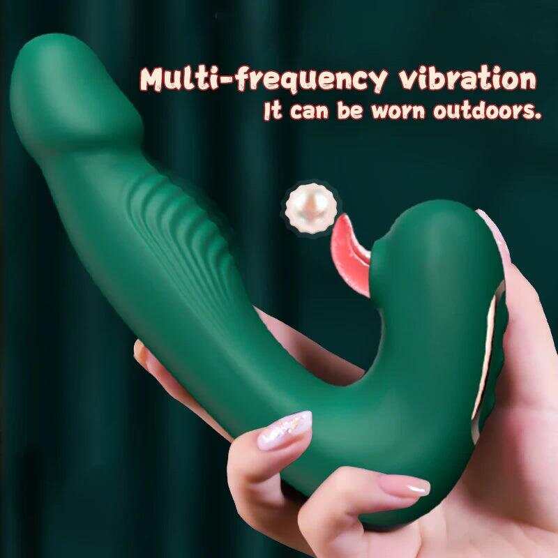 JIUAI 10-Mode Sucking & Vibration Stimulator