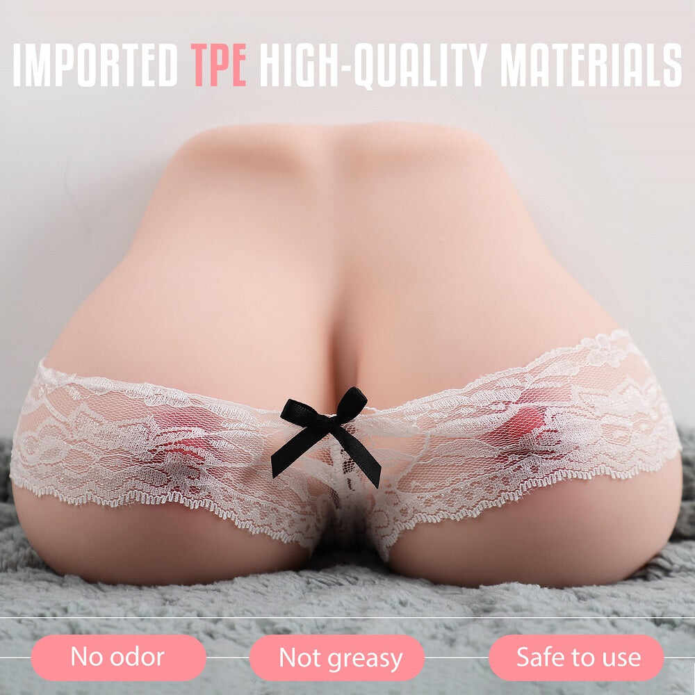 Eunice TPE Cheap Realistic Hot Boobs Sex Doll Torso With Vagina For Men