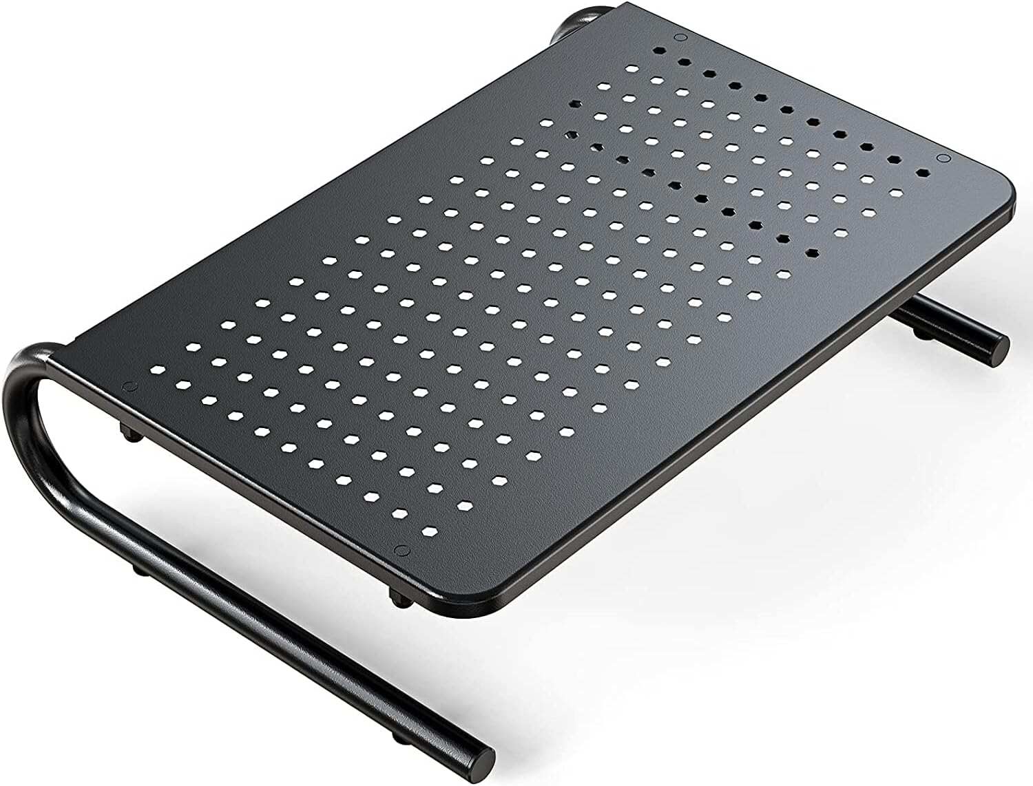 Monitor Stand Riser, Monitor Riser, Laptop Stand for Desk, Laptop Riser, Desk Organizer for Monitor, Laptop Shelf w/Vented for Screen, Computer Stand for Laptop, PC, Printer, for Home & Office