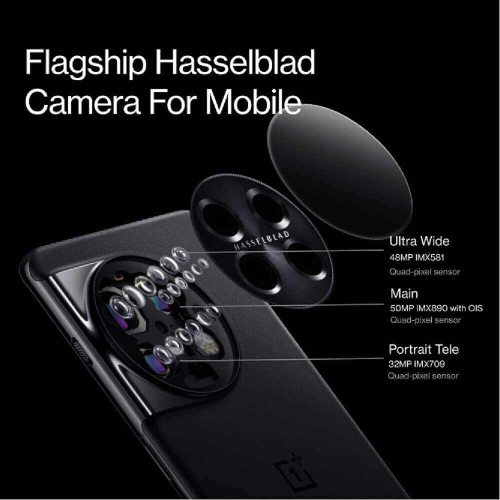 5G | 16GB RAM+256GB | Dual-SIM | Titan Black | US Factory Unlocked Android Smartphone | 5000 mAh battery | 80W Fast charging | Hasselblad Camera | 120Hz Fluid Display | 4nm Processor