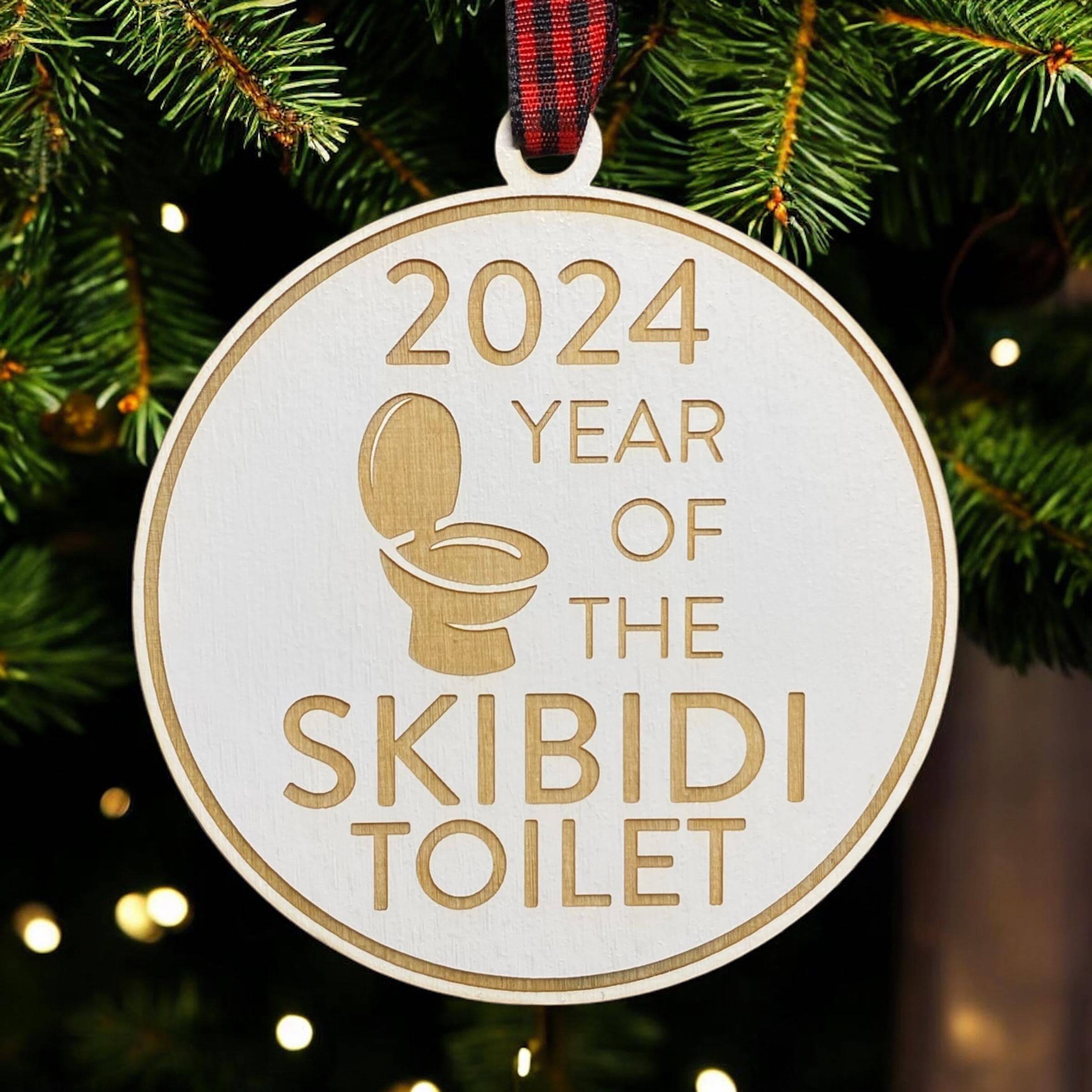 Skibidi Toilet Ornament