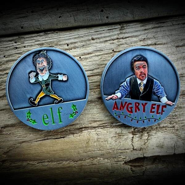 Elf & Angry Elf Decision Coin