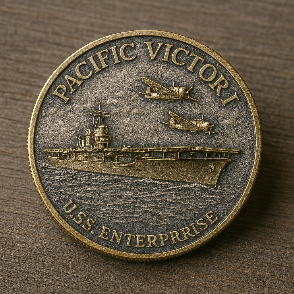 WW II Pacific Victory Commemorative Coin