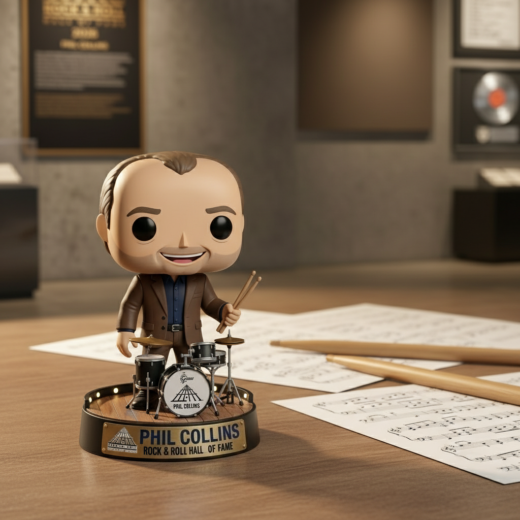 Phil Collins 2026 Rock & Roll Hall of Fame Inductee Commemorative POP! Vinyl Figure