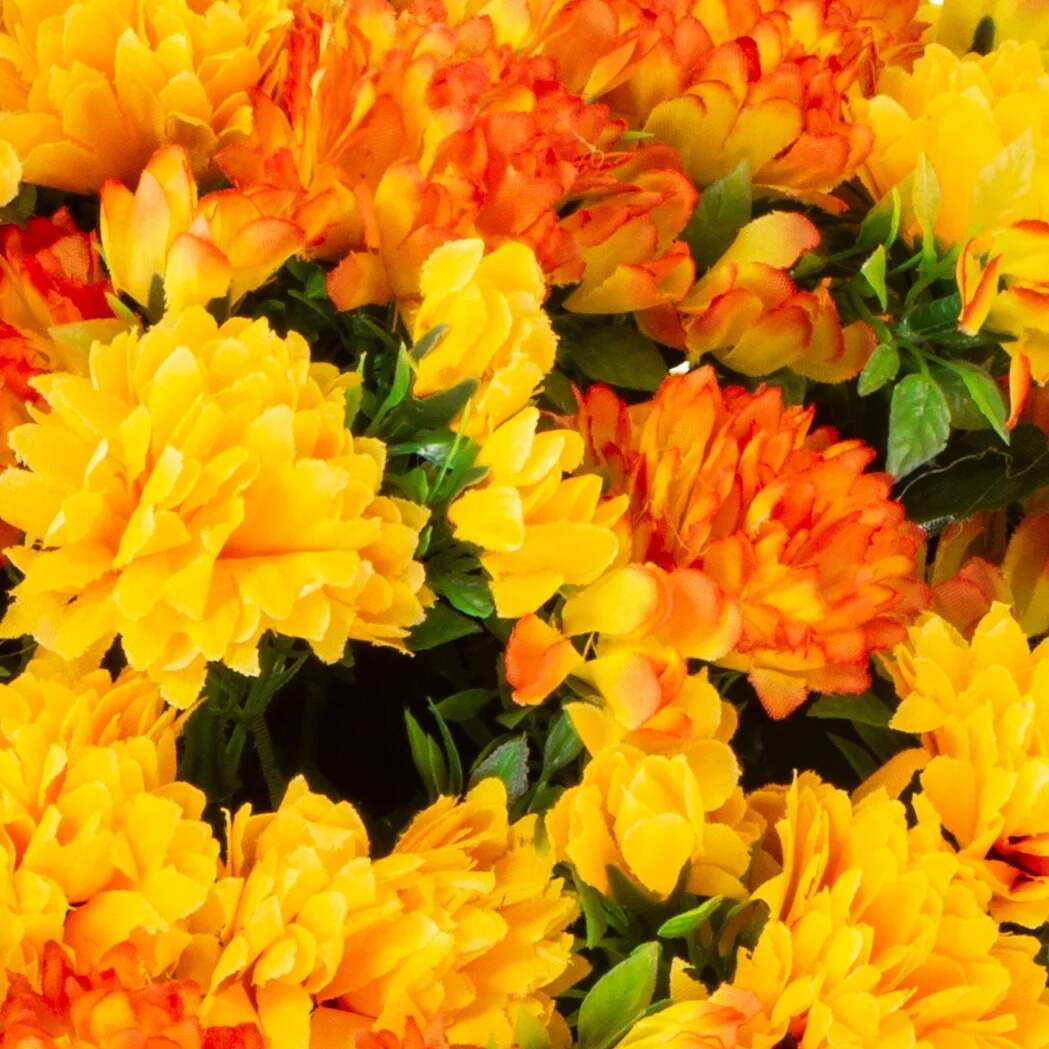 🏆Last Day 49% OFF⚡Artificial Flowers Sunset Garden Mums Bouquet Decoration - UV resistant, Waterproof, Windproof