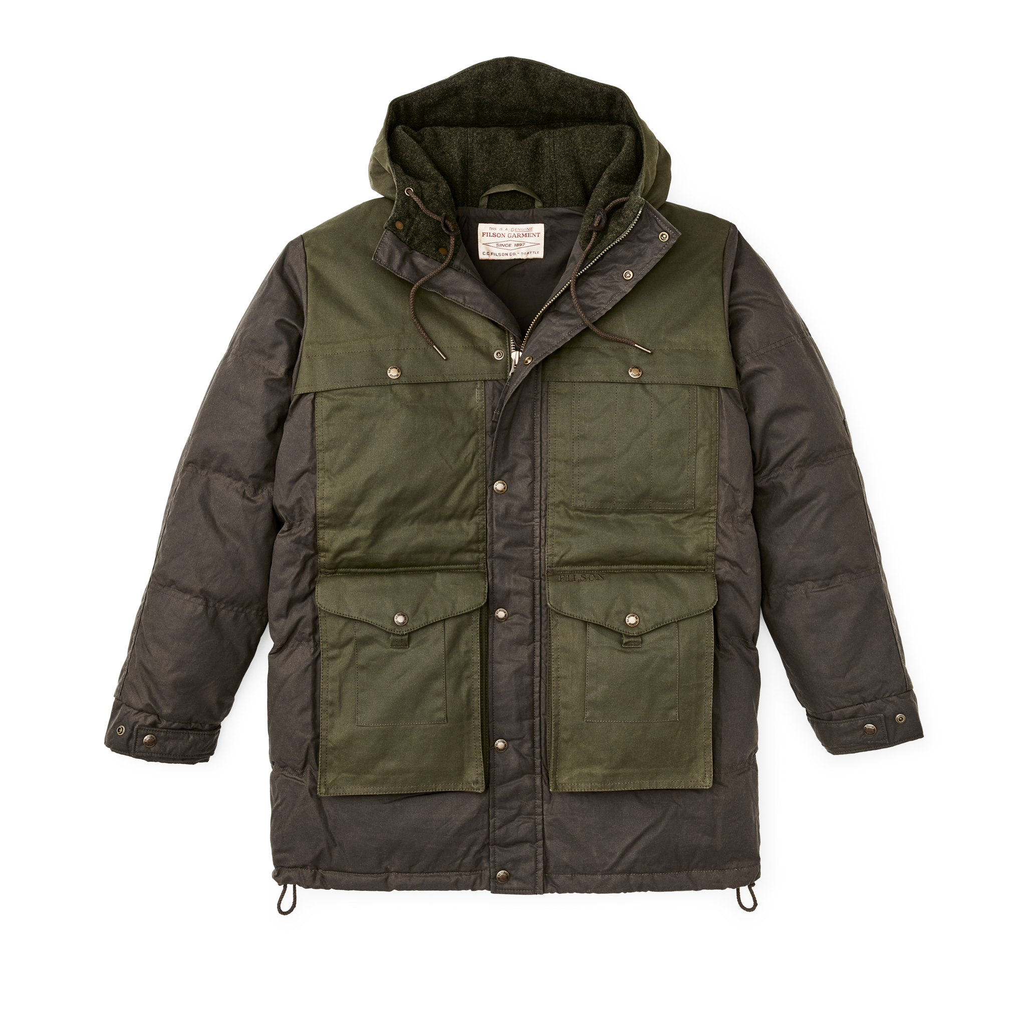 Down Cruiser Parka - Otter Green